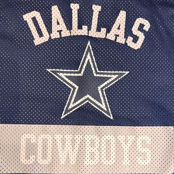 Nike NFL Dallas Cowboys jersey tank top blue grey size small - Picture 4 of 10